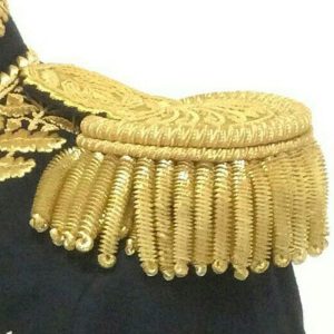 Gold Embroidered Ceremonial Shoulder Epaulette