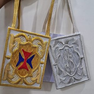 Gold & Silver Embroidered Ceremonial Pouches