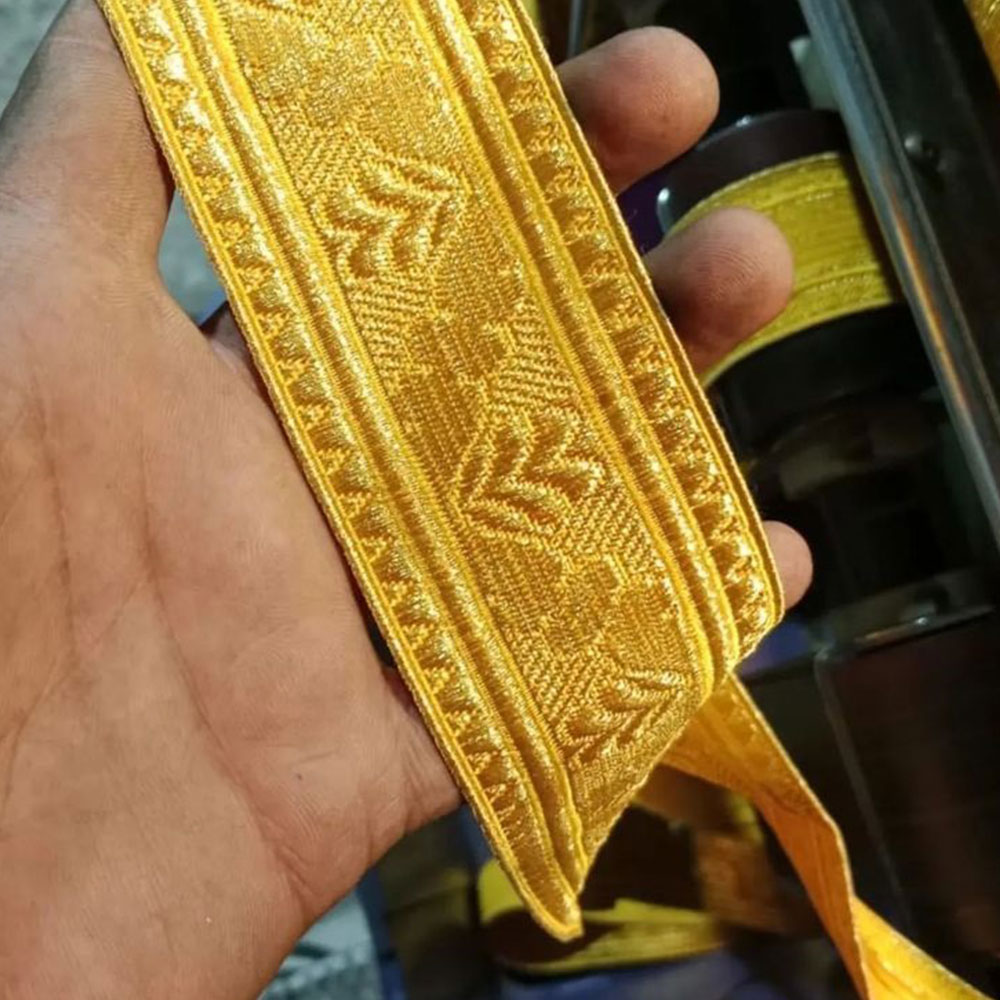 Gold Ecclesiastical Embroidered Trim